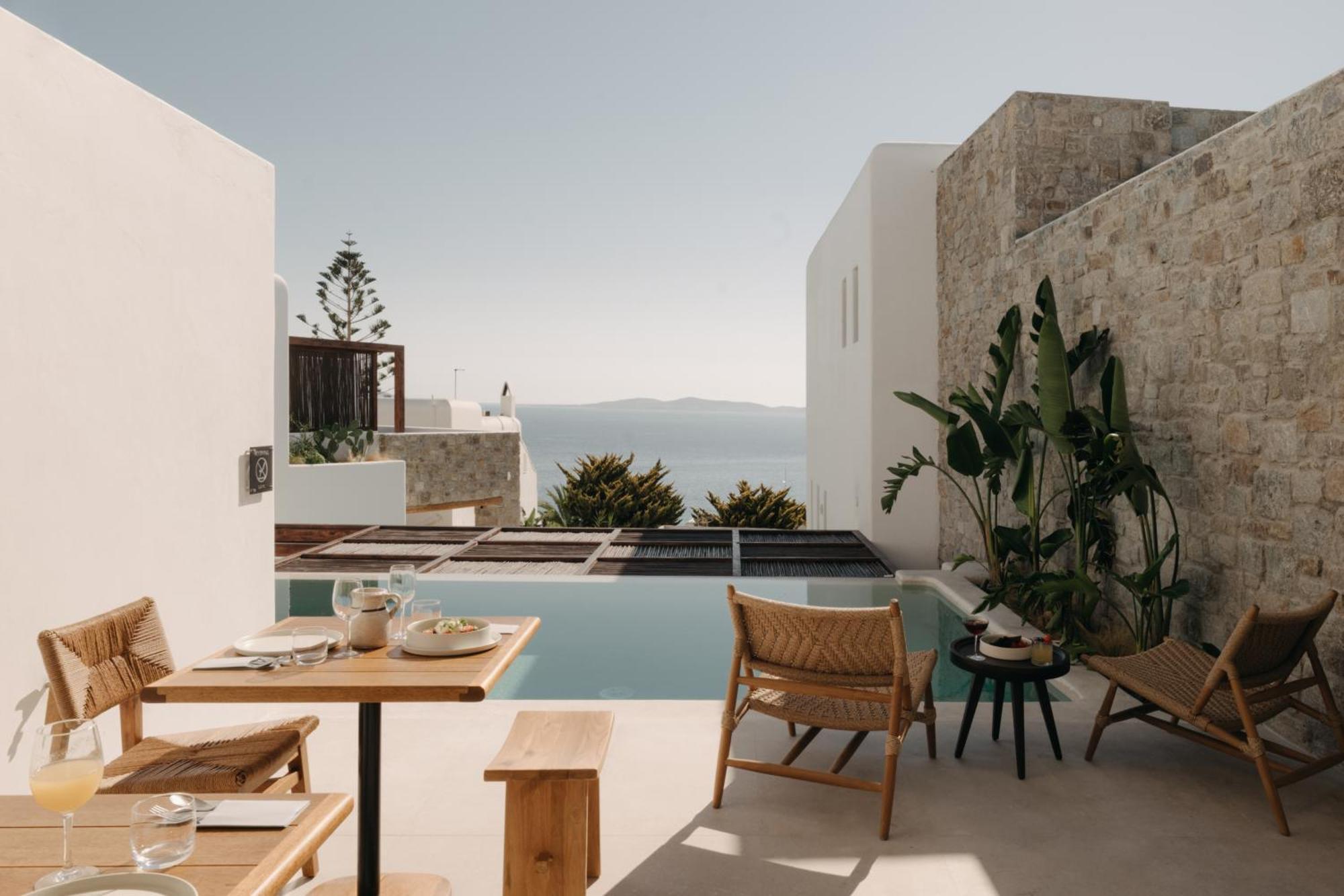 Отель Bard De Sol Mykonos Town Экстерьер фото