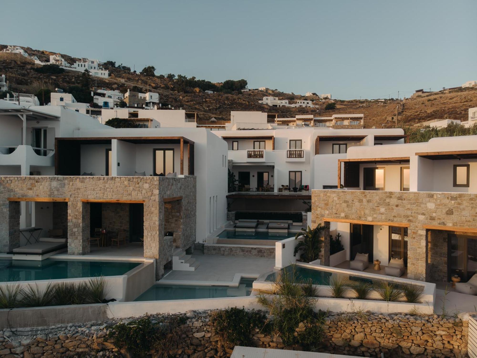 Отель Bard De Sol Mykonos Town Экстерьер фото