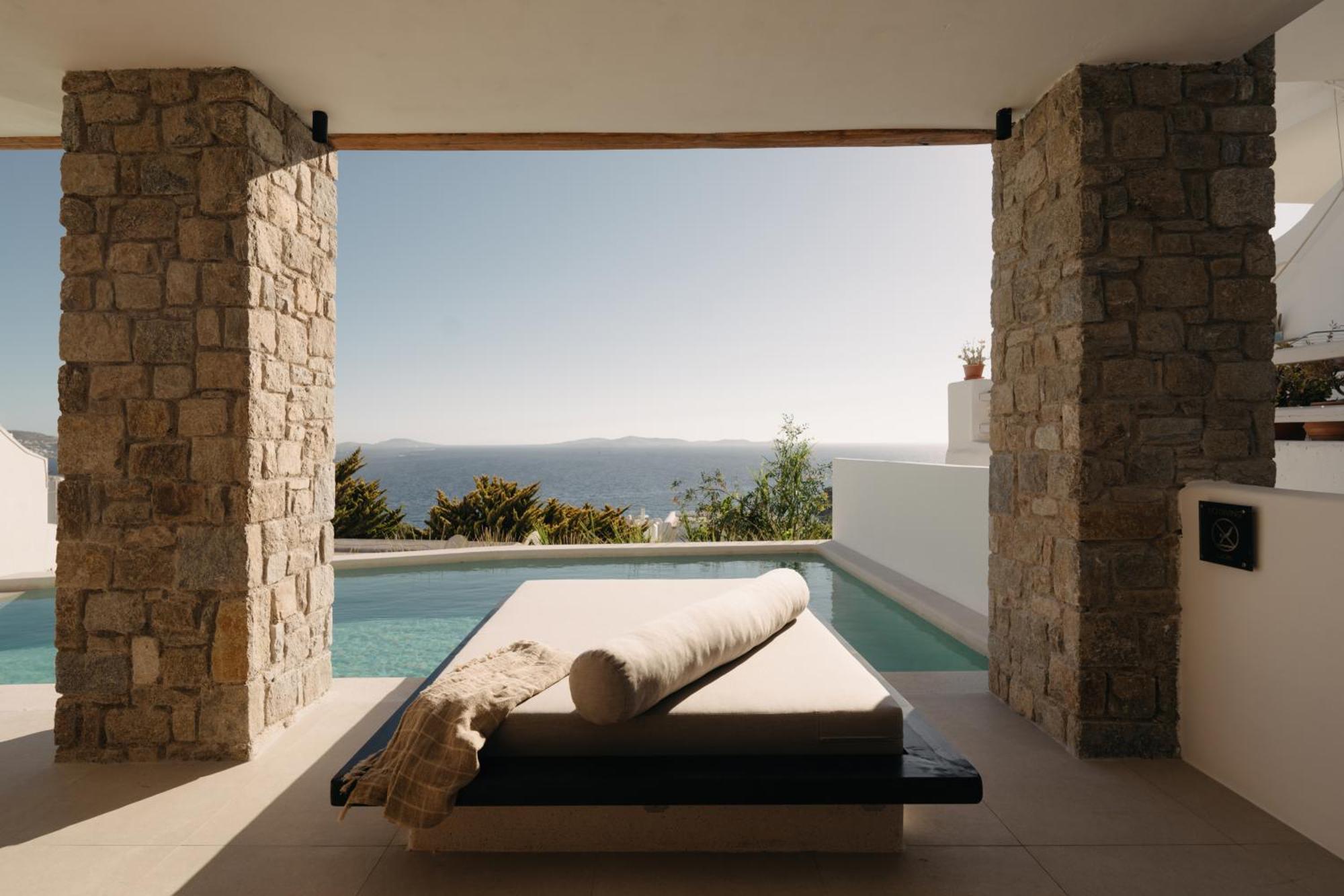 Отель Bard De Sol Mykonos Town Экстерьер фото