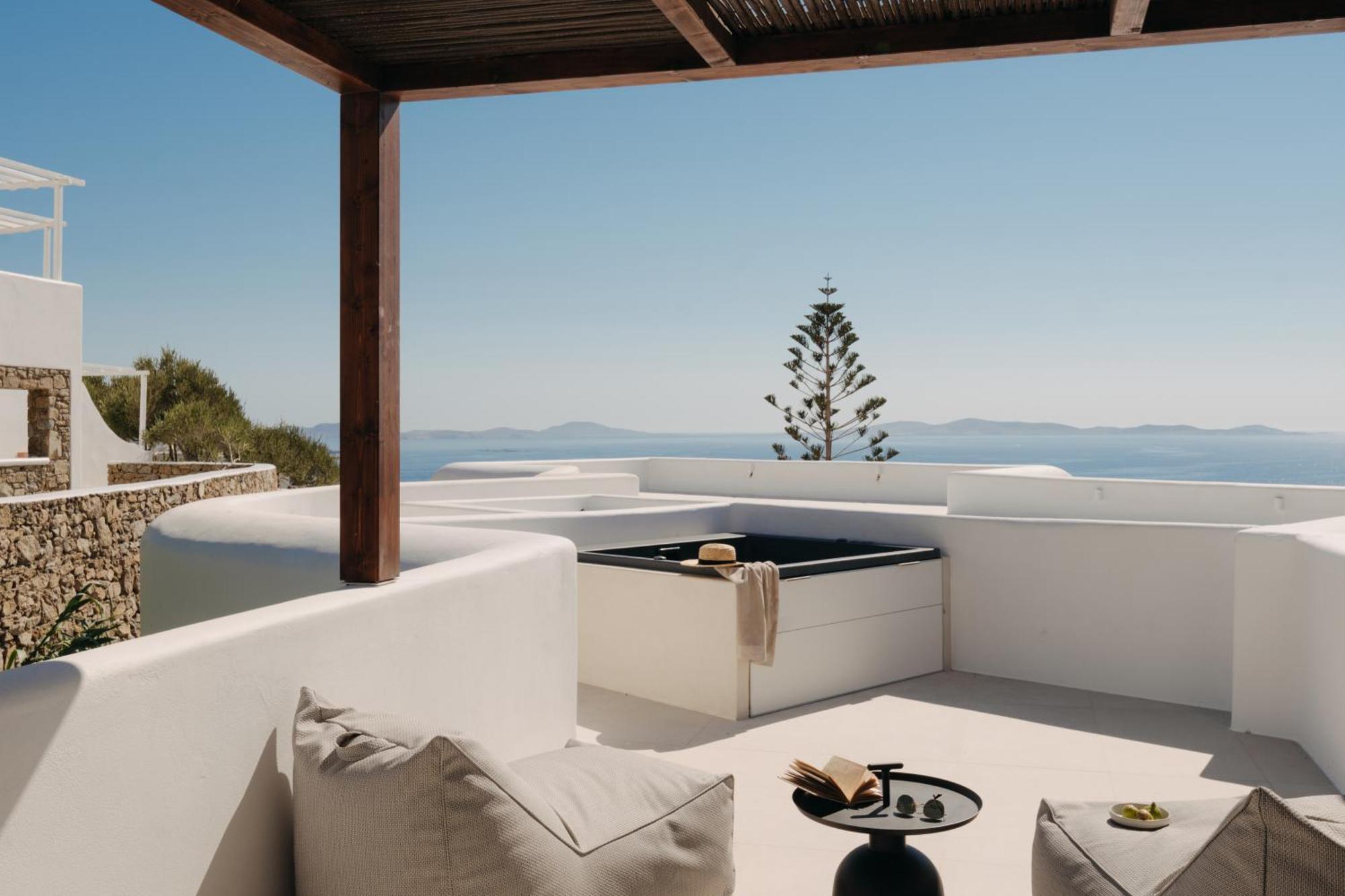 Отель Bard De Sol Mykonos Town Экстерьер фото