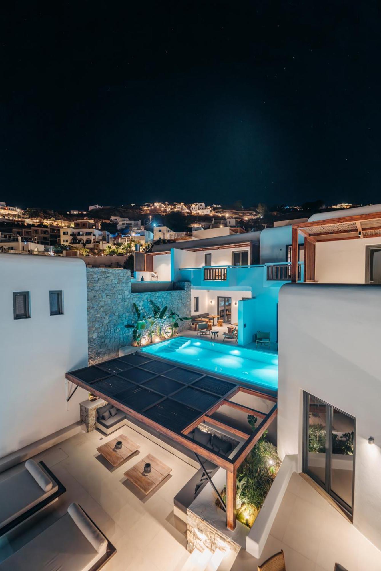 Отель Bard De Sol Mykonos Town Экстерьер фото
