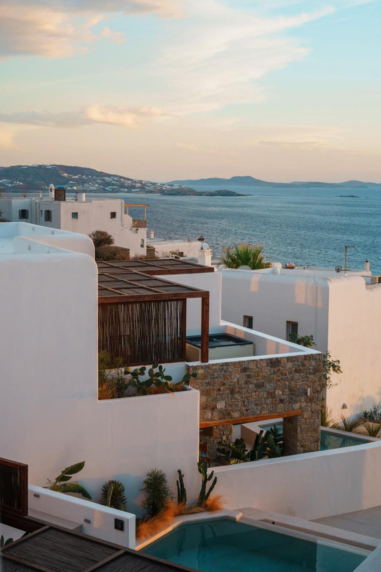 Отель Bard De Sol Mykonos Town Экстерьер фото