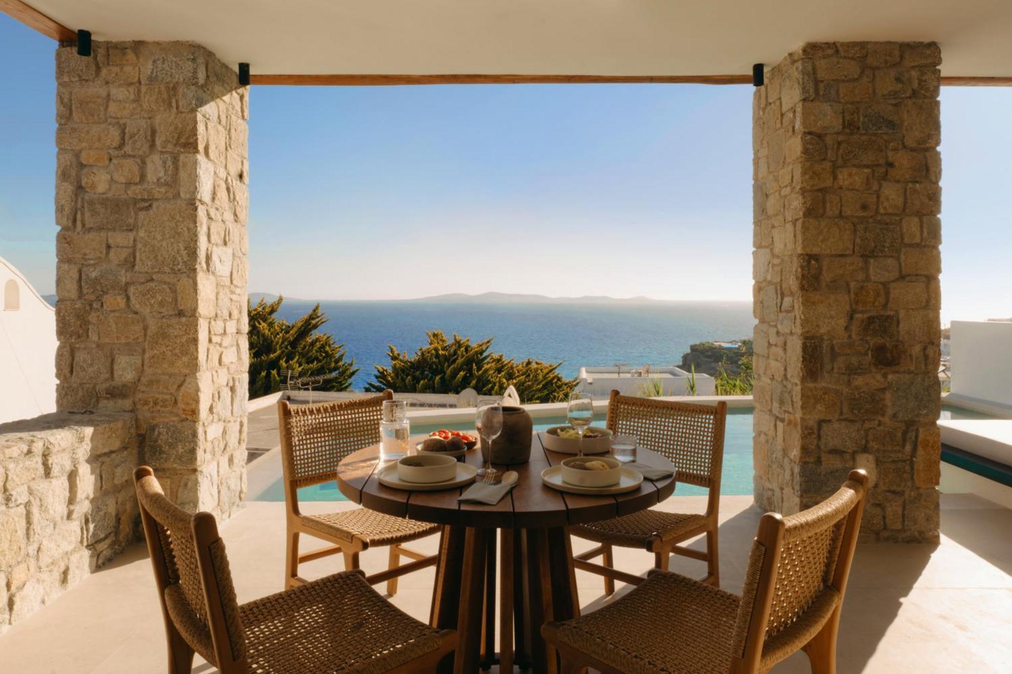 Отель Bard De Sol Mykonos Town Экстерьер фото